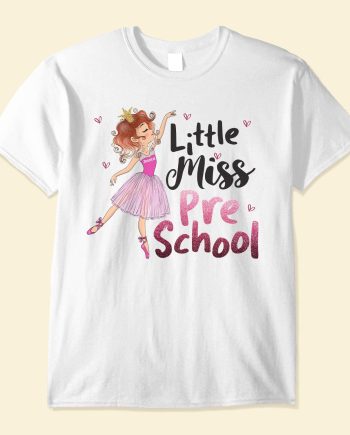 Little Miss First Grade - Personalized Shirt - Back To school Gift For Daughter, School Girl, Student, Kids