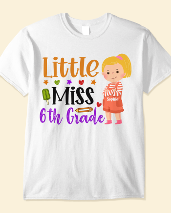 Little Miss/Mister School - Personalized Shirt